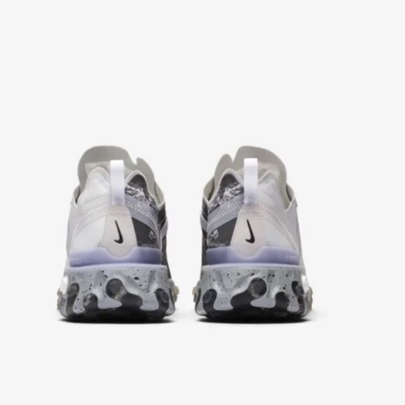 NIKE‎ REACT ELEMENT 55/KL PURE
PLATINUM/GREY SZ 12 - Picture 3 of 5